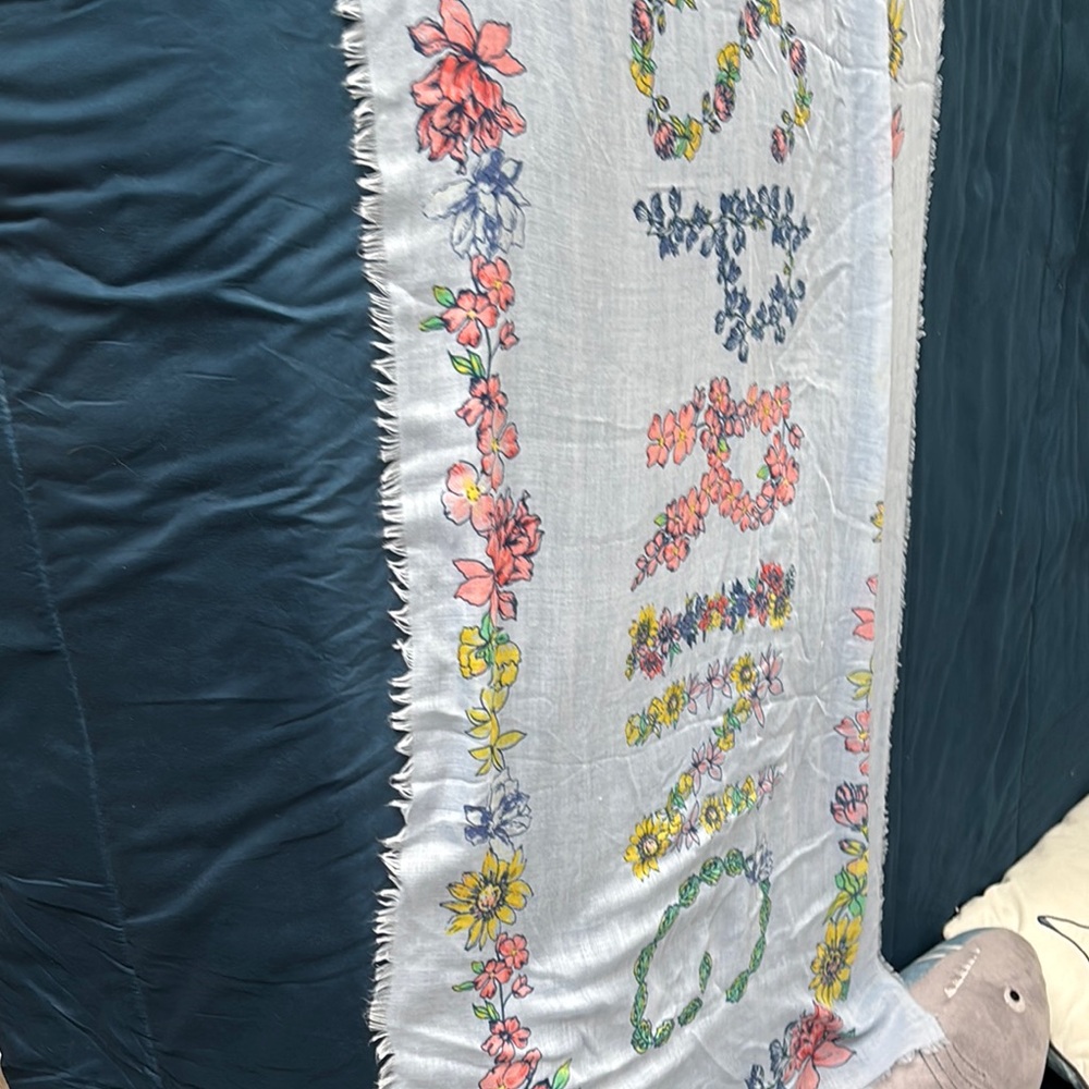 Floral Spring Scarf - Multicolor
